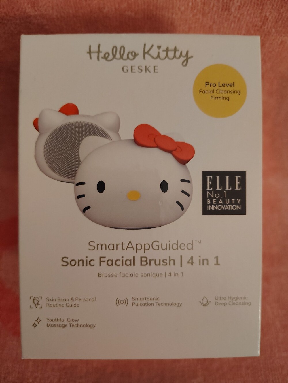 Hello Kitty x GESKE Smart App Guided 4 In 1 Sonic Facial Brush - Picture 7 of 13